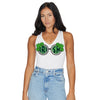 Irish Sunglasses White Bodysuit