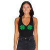 Shake Your Shamrocks Black Bodysuit