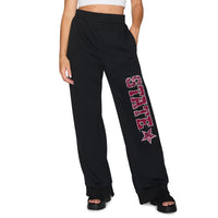 Mississippi State Bandana Flare Black Sweatpants