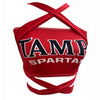 Tampa Spartans Red Multi Way Bandeau Top