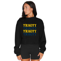 Trinity College Gothic Black Crewneck