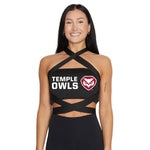 Temple Owls Black Multi Way Bandeau