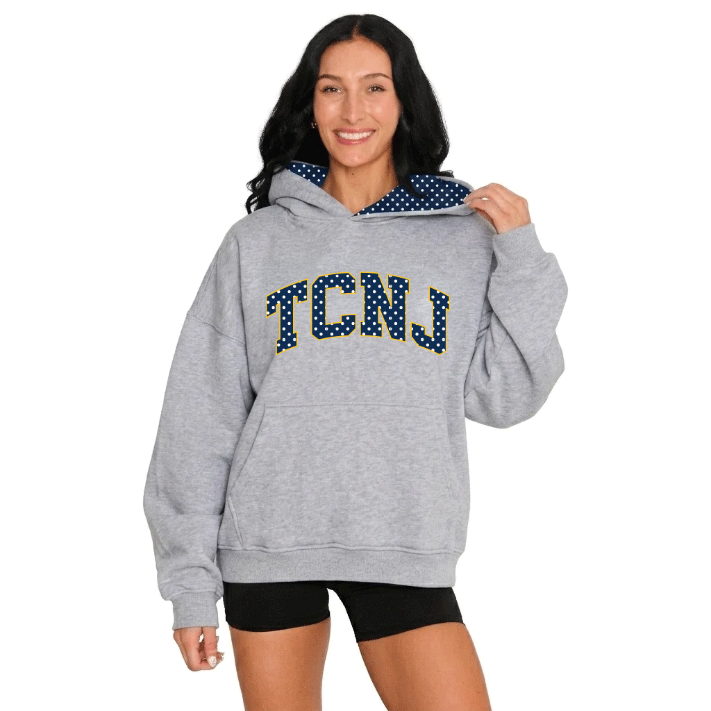 TCNJ Polka Dot Hoodie