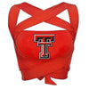 Texas Tech Red Multi Way Bandeau Top