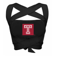 Temple Owls Black Multi Way Bandeau Top