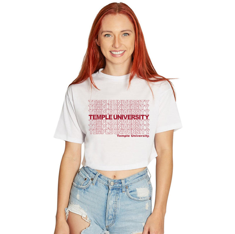 Temple Owls Repeat Tee