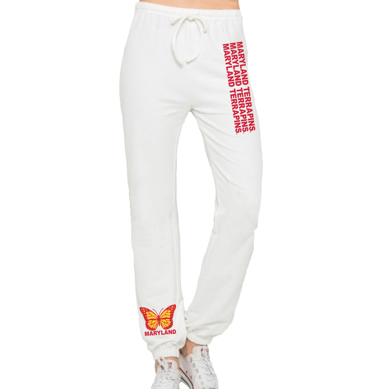 Maryland Terps Butterfly Joggers