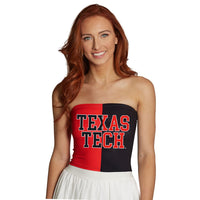 Texas Tech Two Tone Tube Top