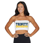 Trinity College White Bandeau Top