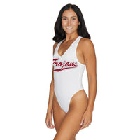 Troy University White Bodysuit