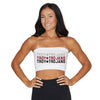 Troy University Repeat Bandeau Top