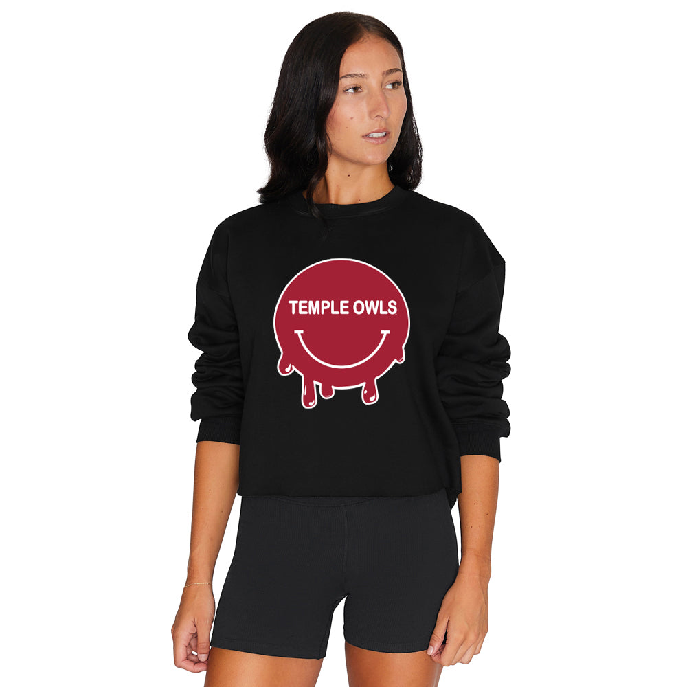 Temple Owls Smile Crewneck