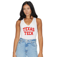 Texas Tech White Bodysuit