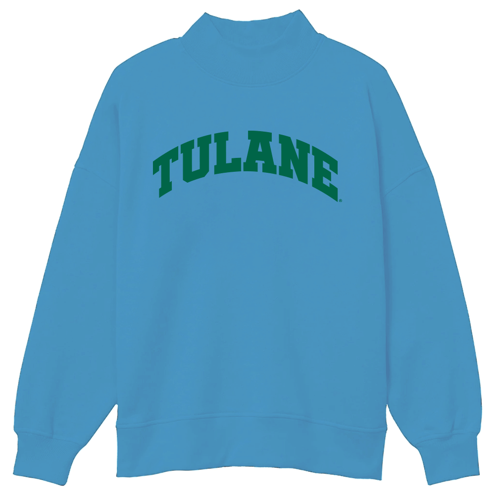 Tulane Mock Neck Sweatshirt
