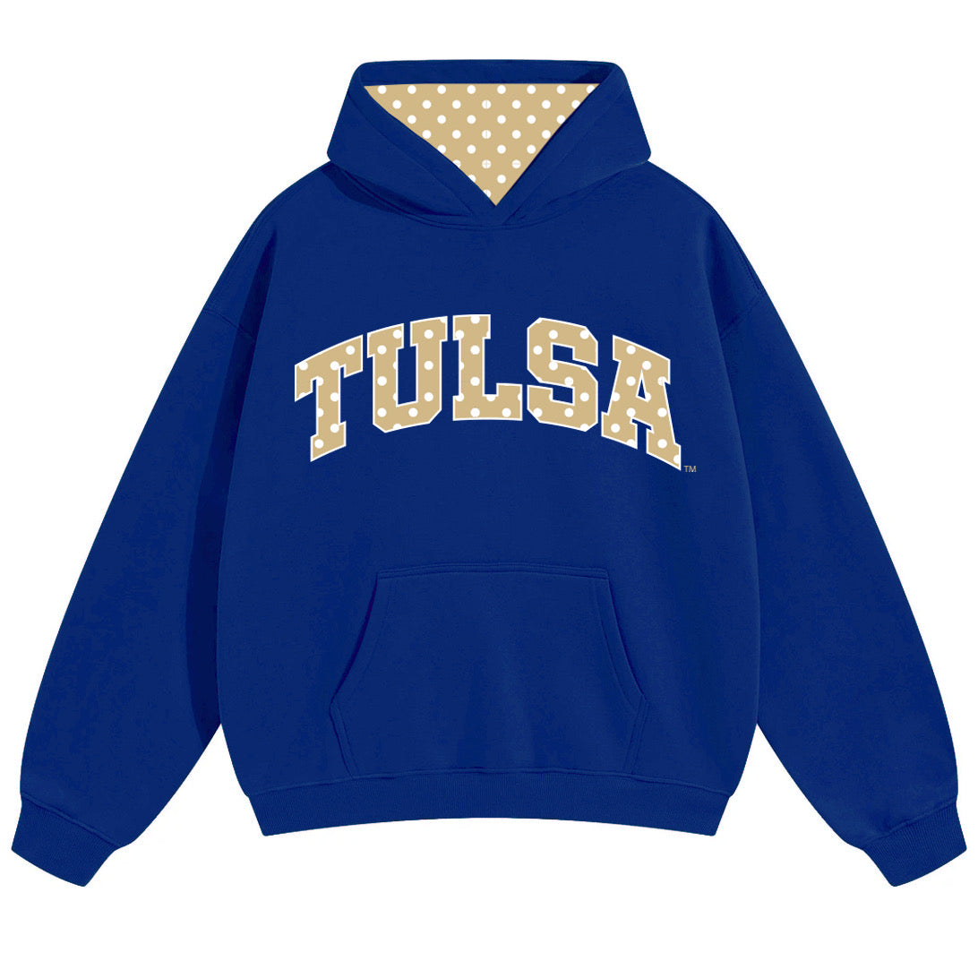 Tulsa Polka Dot Hoodie