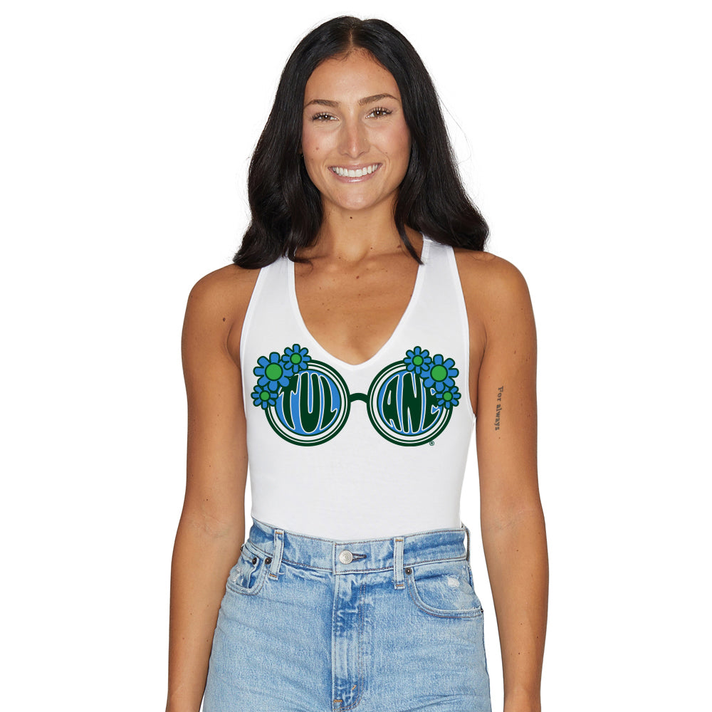 Tulane Groovy Sunglasses Bodysuit