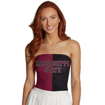 Mississippi State Two Tone Tube Top