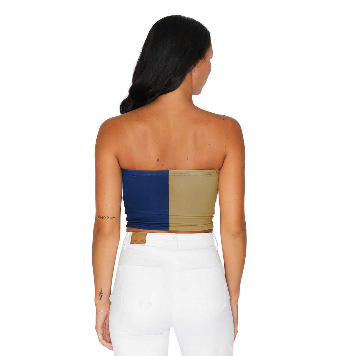 Georgia Tech Two Tone Tube Top