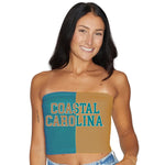 Coastal Carolina Two Tone Tube Top