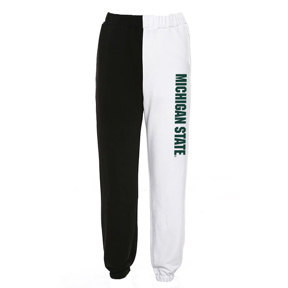 Michigan State Two Tone Sweatpants