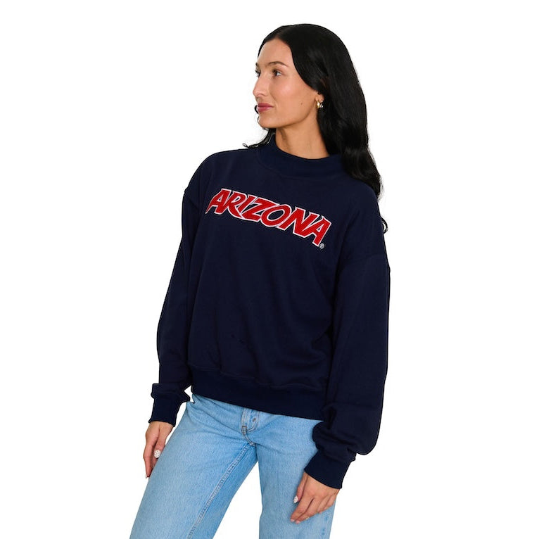 University of Arizona Mock Neck Sweatshirt