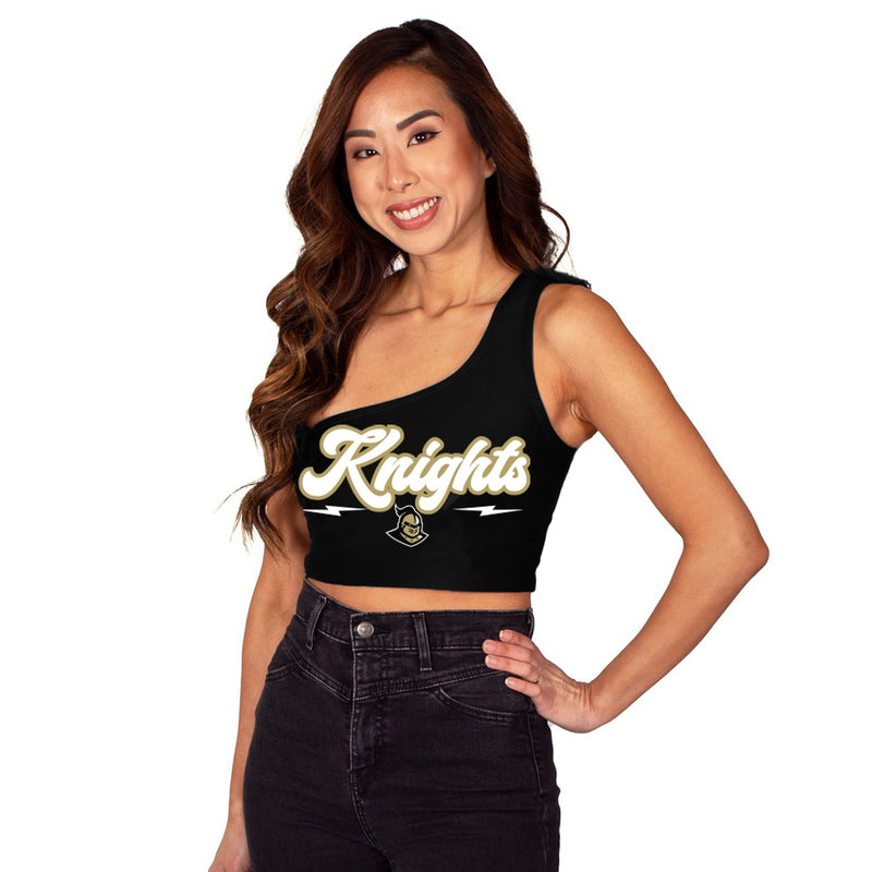 UCF Knights Lightning One Shoulder Top