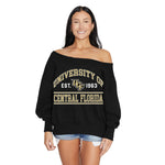 UCF Off the Shoulder Sweatshirt