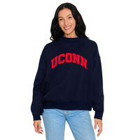 UConn Mock Neck Sweatshirt