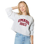 UMass Established Gray Crewneck