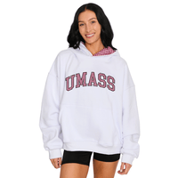 UMass Gingham Hoodie