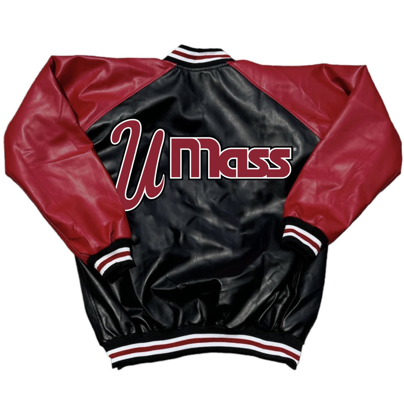 UMass Vintage Varsity Letterman Jacket