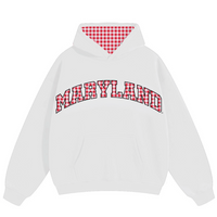 Maryland Terps Gingham Hoodie