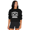 UMass Vintage Black Crewneck
