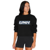 New Hampshire Wildcats Black Crewneck