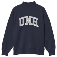 New Hampshire Wildcats Mock Neck Sweatshirt