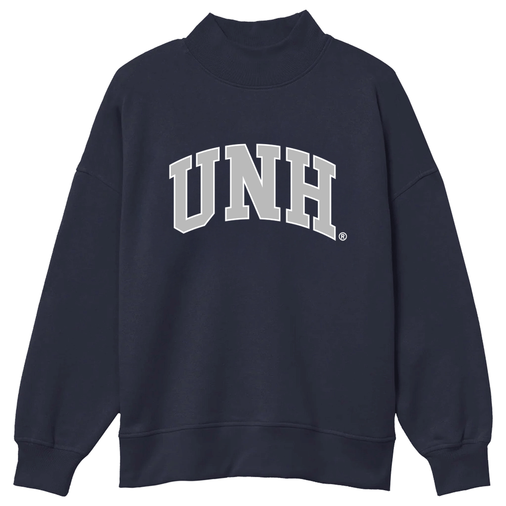 New Hampshire Wildcats Mock Neck Sweatshirt