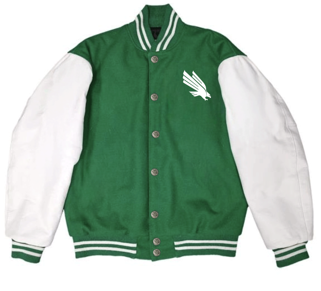 North Texas Mean Green Varsity Letterman Jacket