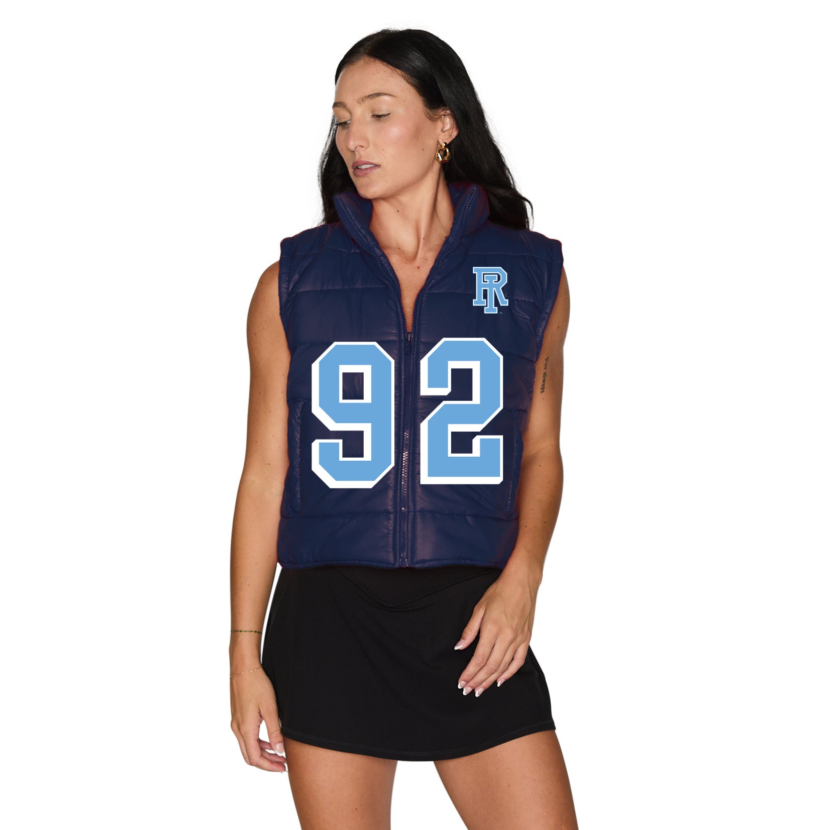 Rhode Island Rams Puffer Vest – lojobands
