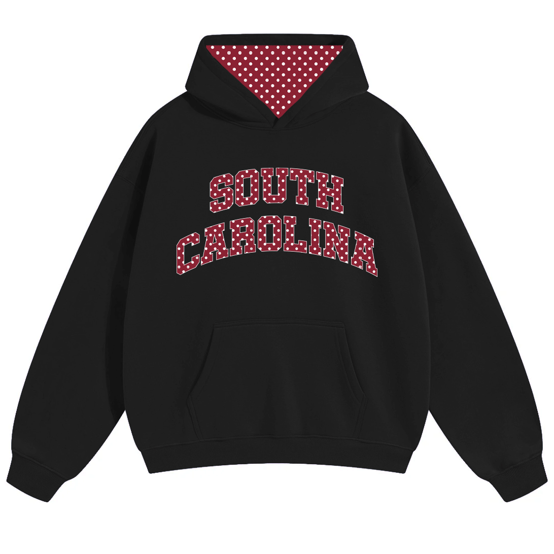 South Carolina Gamecocks Polka Dot Hoodie