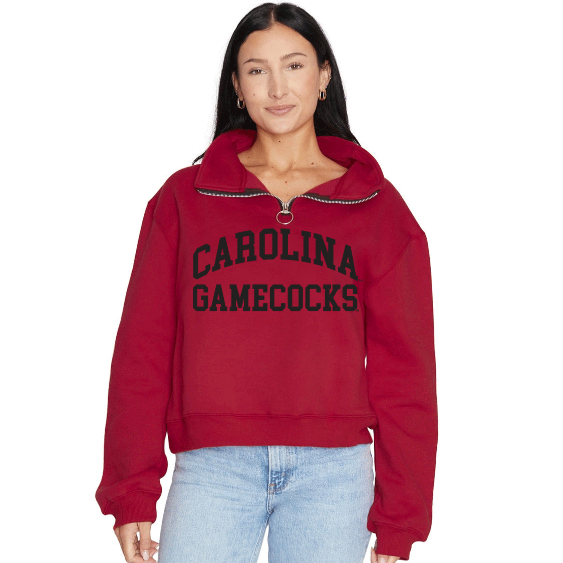 South Carolina Gamecocks Quarter Zip Sweatshirt