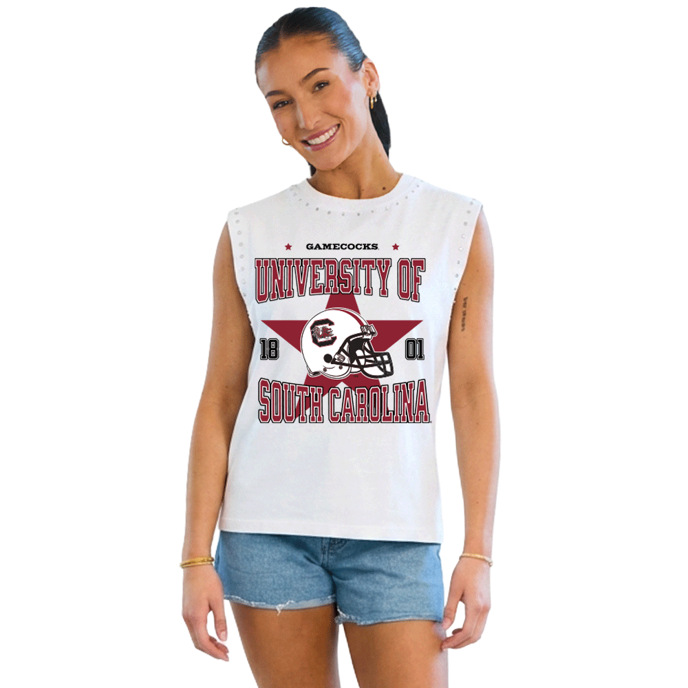 South Carolina Gamecocks Rhinestone Tank