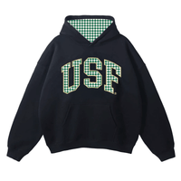 USF Gingham Hoodie