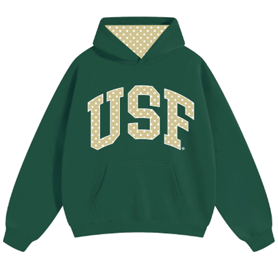 USF Polka Dot Hoodie