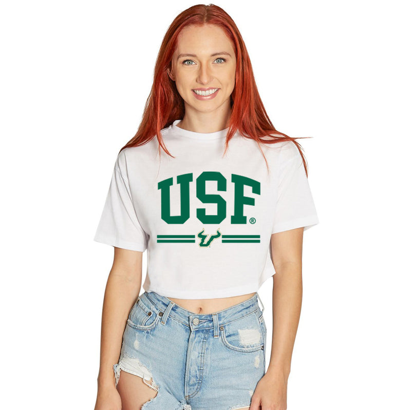 USF Bulls Stripe Tee