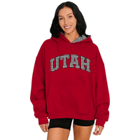 Utah Gingham Hoodie