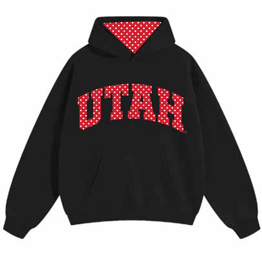 Utah Polka Dot Hoodie