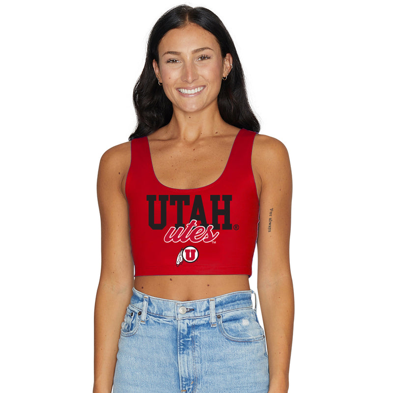 Utah Red Crop Top