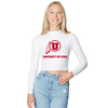 Utah White Mock Neck Top