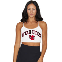 Utah White Spaghetti Tank
