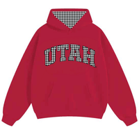 Utah Gingham Hoodie